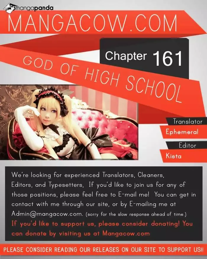 The God of High School Chapter 161 page 37