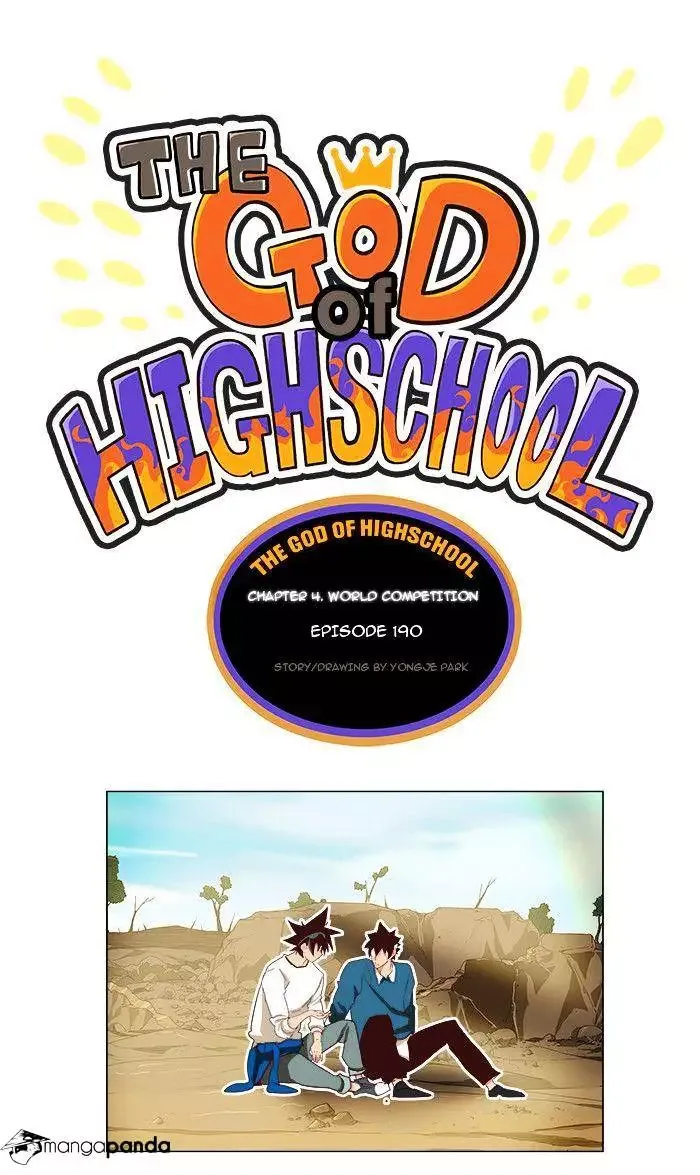 The God of High School Chapter 190 page 1