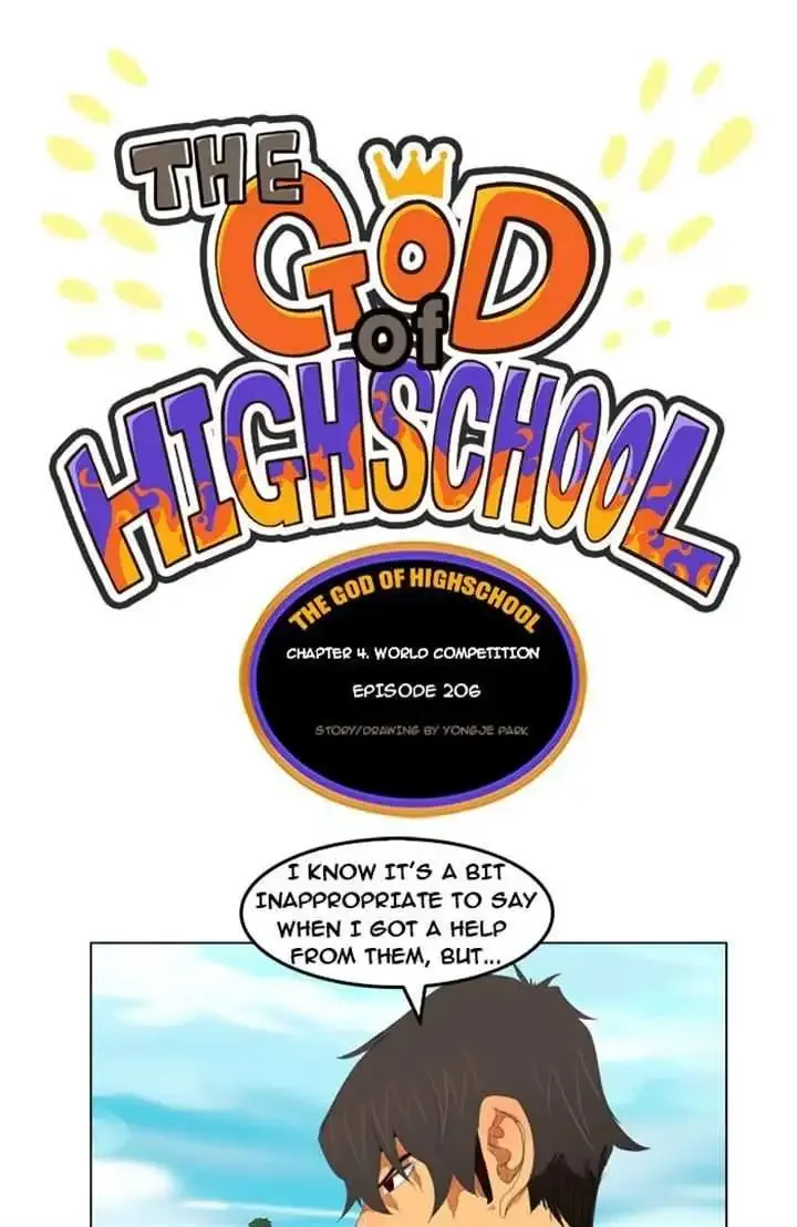 The God of High School Chapter 206 page 4