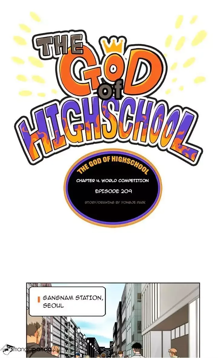 The God of High School Chapter 209 page 1