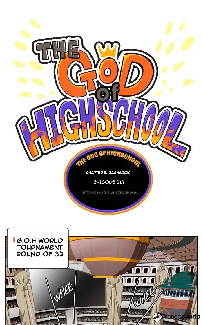 The God of High School Chapter 218 page 1