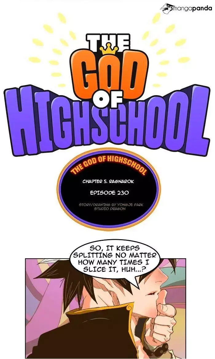 The God of High School Chapter 230 page 1