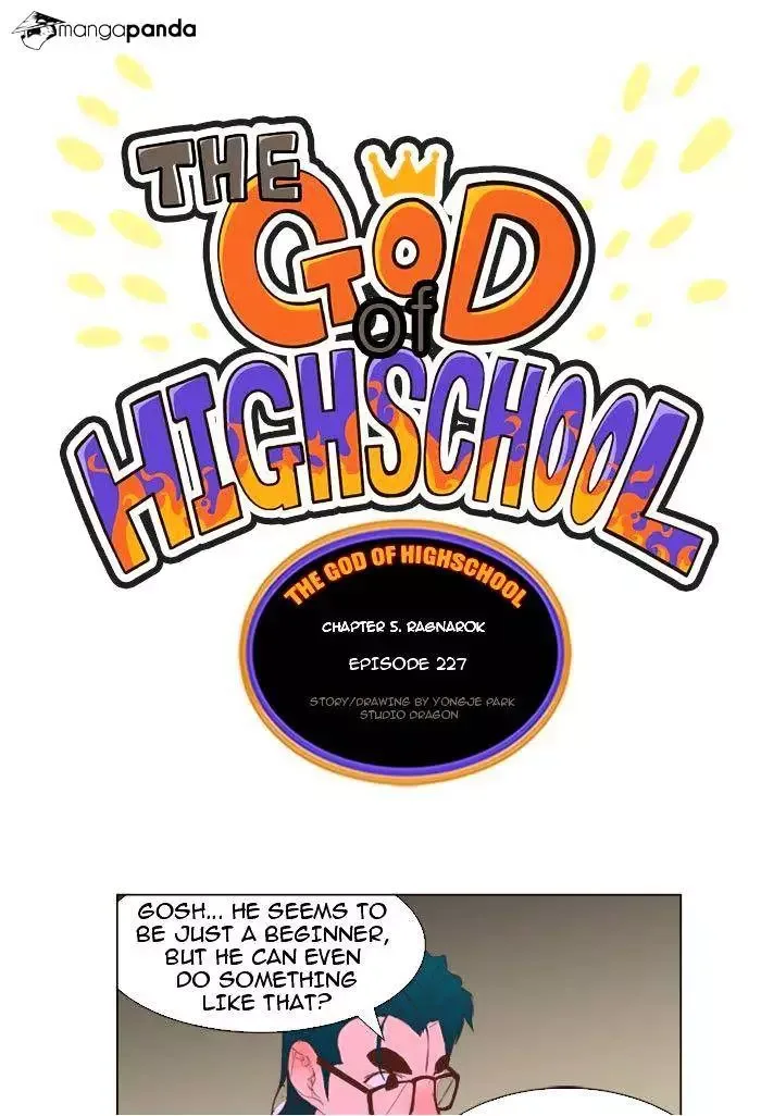 The God of High School Chapter 227 page 1