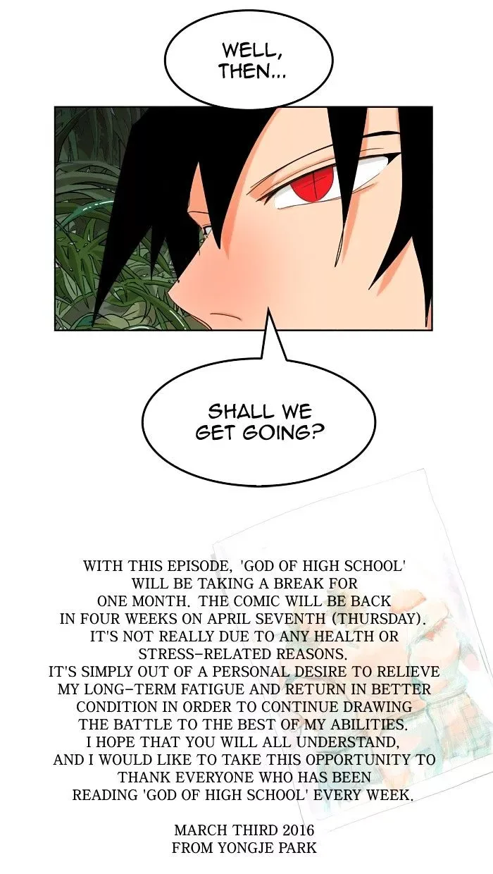 The God of High School Chapter 251 page 78