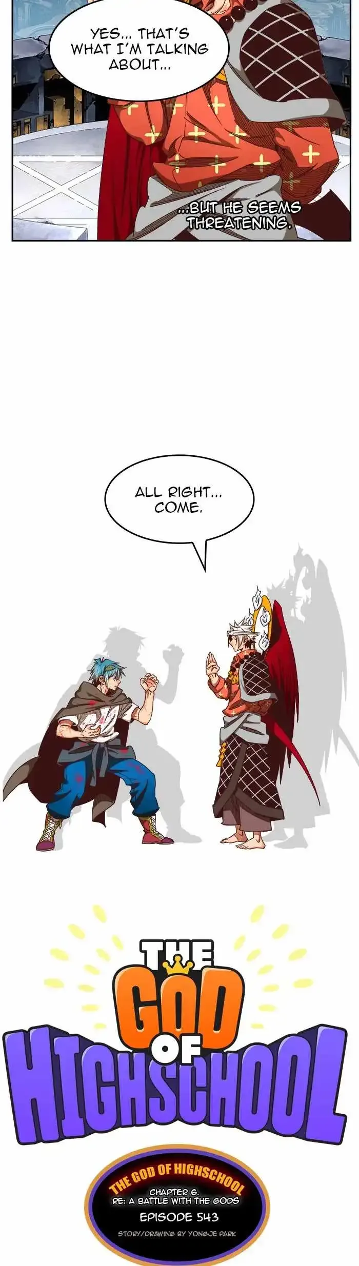 The God of High School Chapter 543 page 16