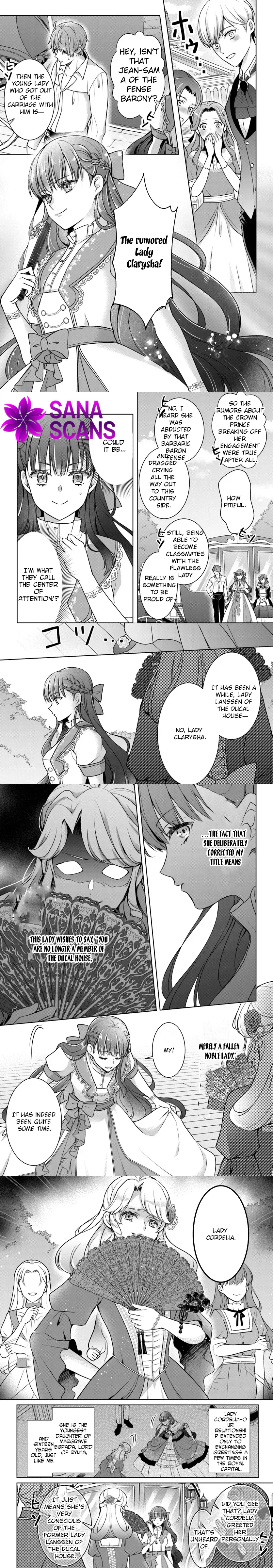 Perfect Lady Clarisha Won't Let Adversity Dim Her Shine Chapter 3 page 3
