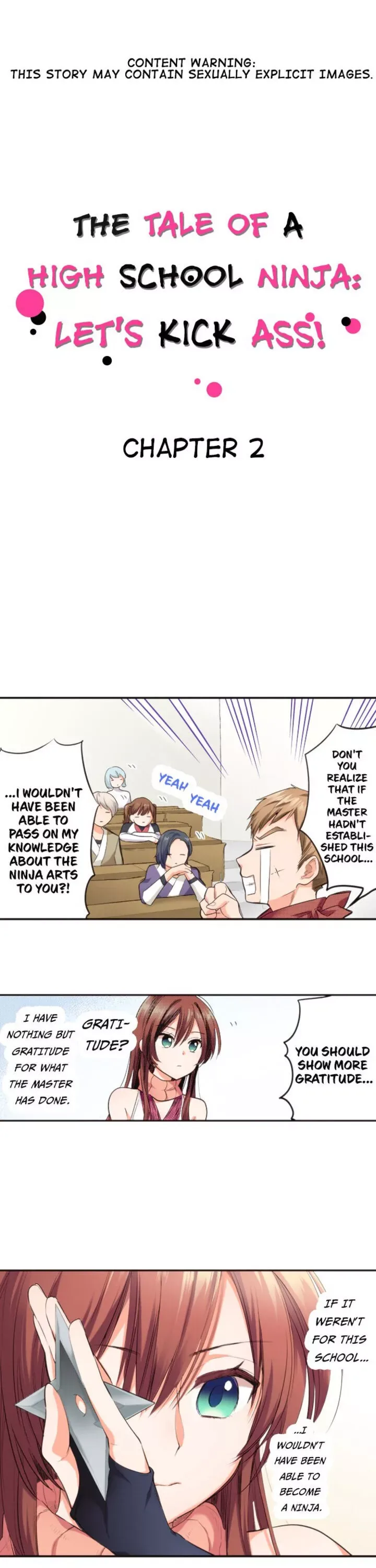 The Tale of a High School Ninja Chapter 2 page 1