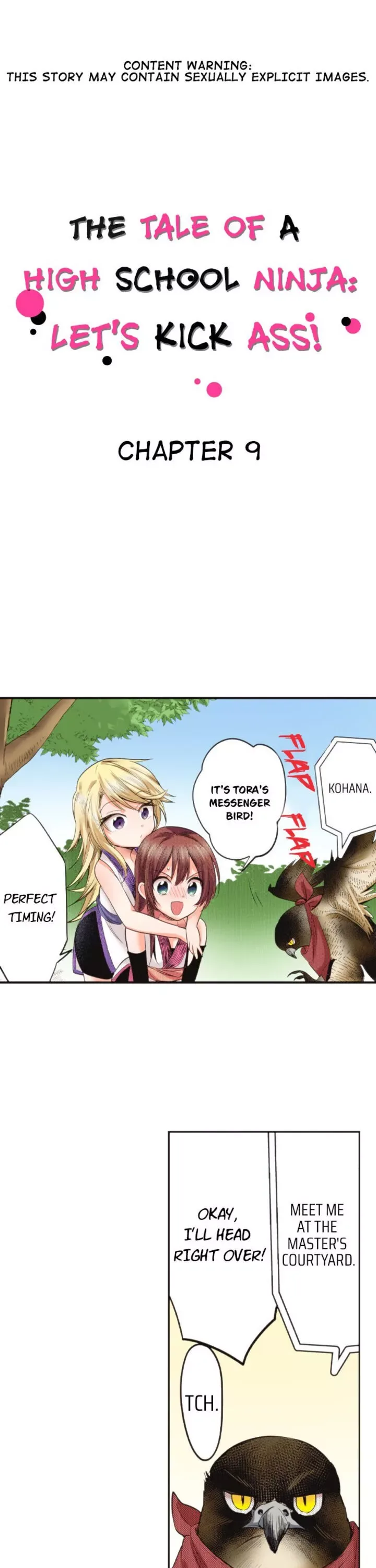 The Tale of a High School Ninja Chapter 9 page 1