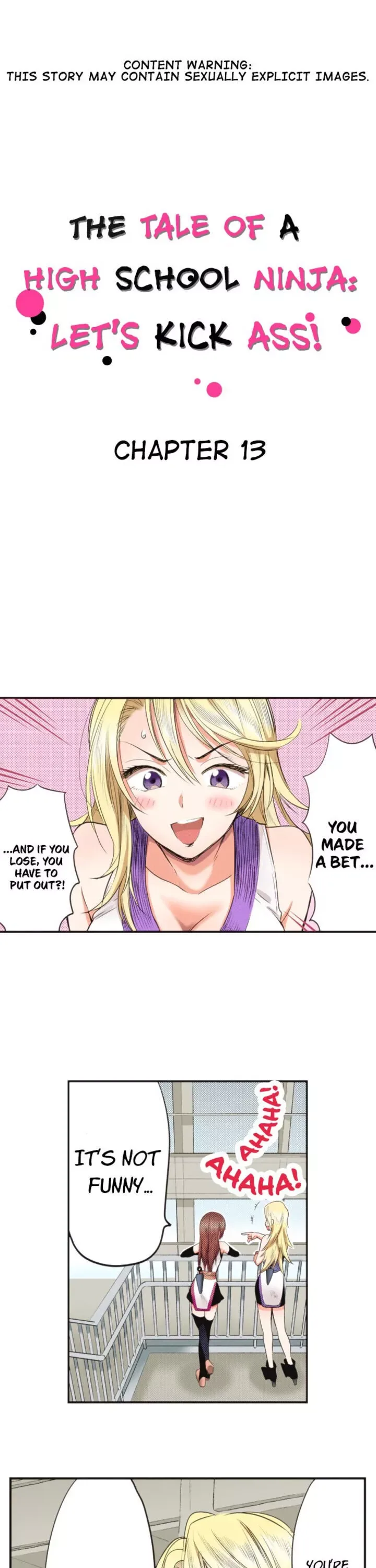 The Tale of a High School Ninja Chapter 13 page 1