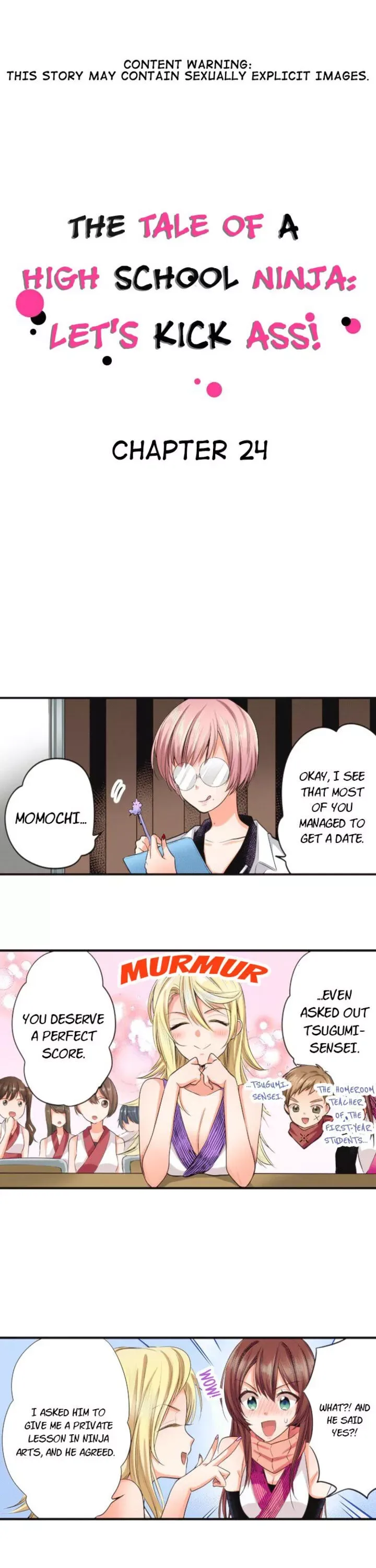 The Tale of a High School Ninja Chapter 24 page 1