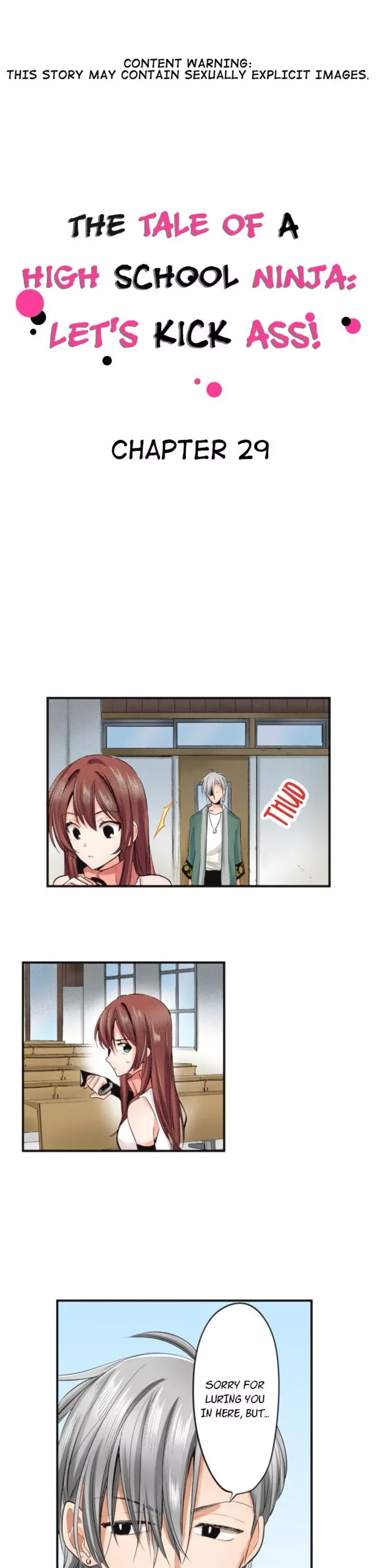 The Tale of a High School Ninja Chapter 29 page 1