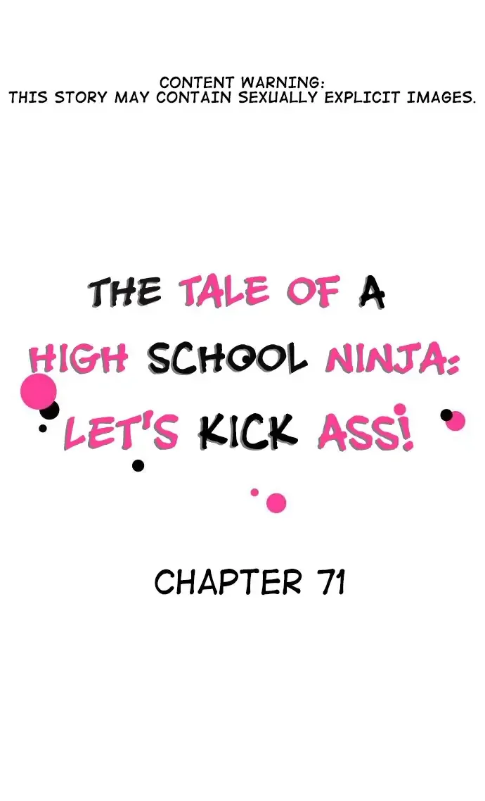 The Tale of a High School Ninja Chapter 71 page 1