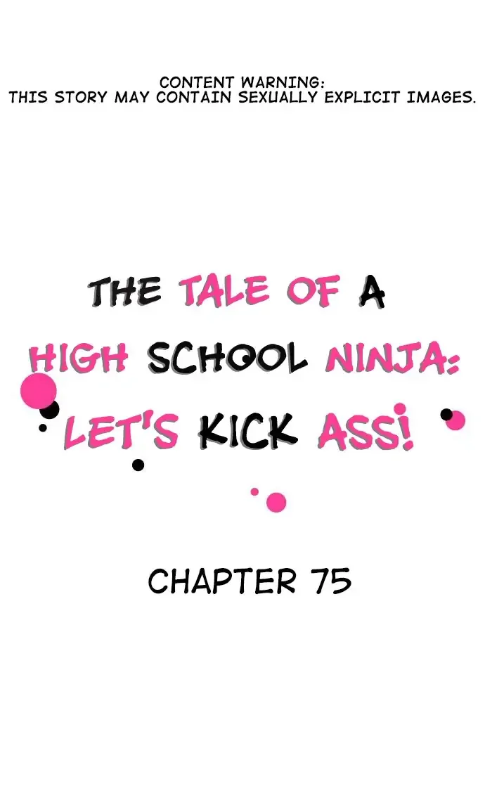 The Tale of a High School Ninja Chapter 75 page 1