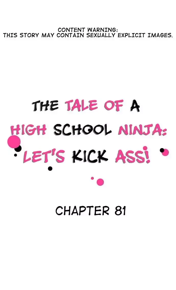 The Tale of a High School Ninja Chapter 81 page 1