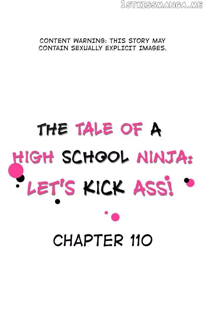 The Tale of a High School Ninja Chapter 110 page 1