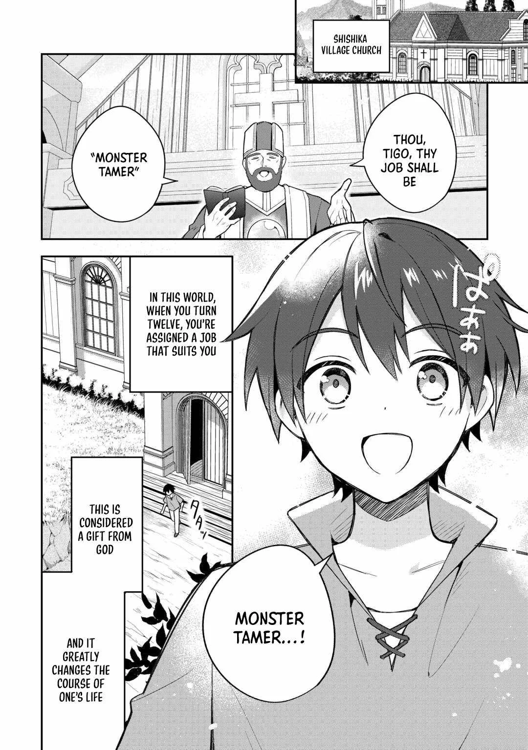 The Kindhearted Low-Rank Tamer Rules With SSS-Rank Sacred Beasts and Fluffy Overpowering Chapter 1 page 5