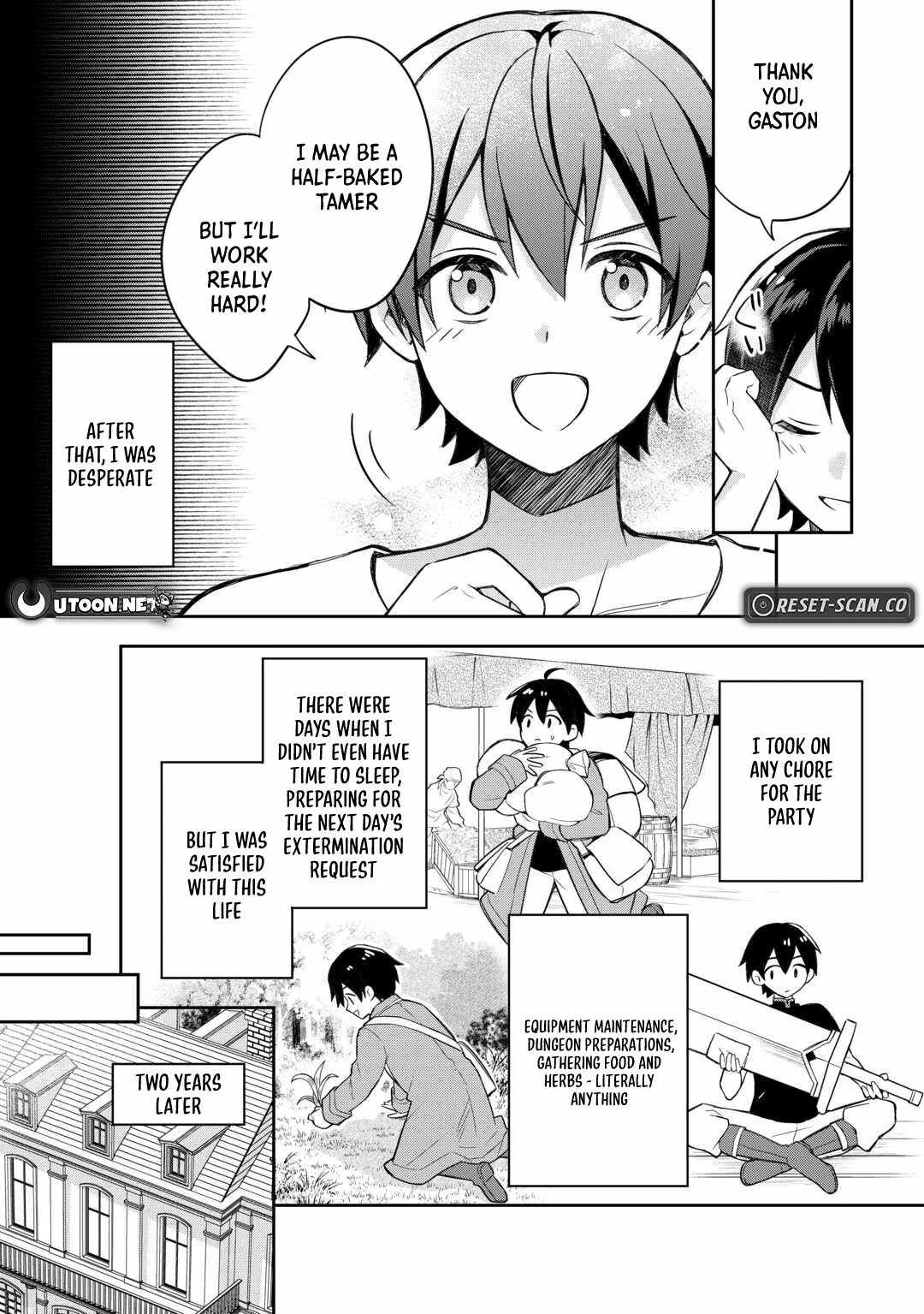 The Kindhearted Low-Rank Tamer Rules With SSS-Rank Sacred Beasts and Fluffy Overpowering Chapter 1 page 14