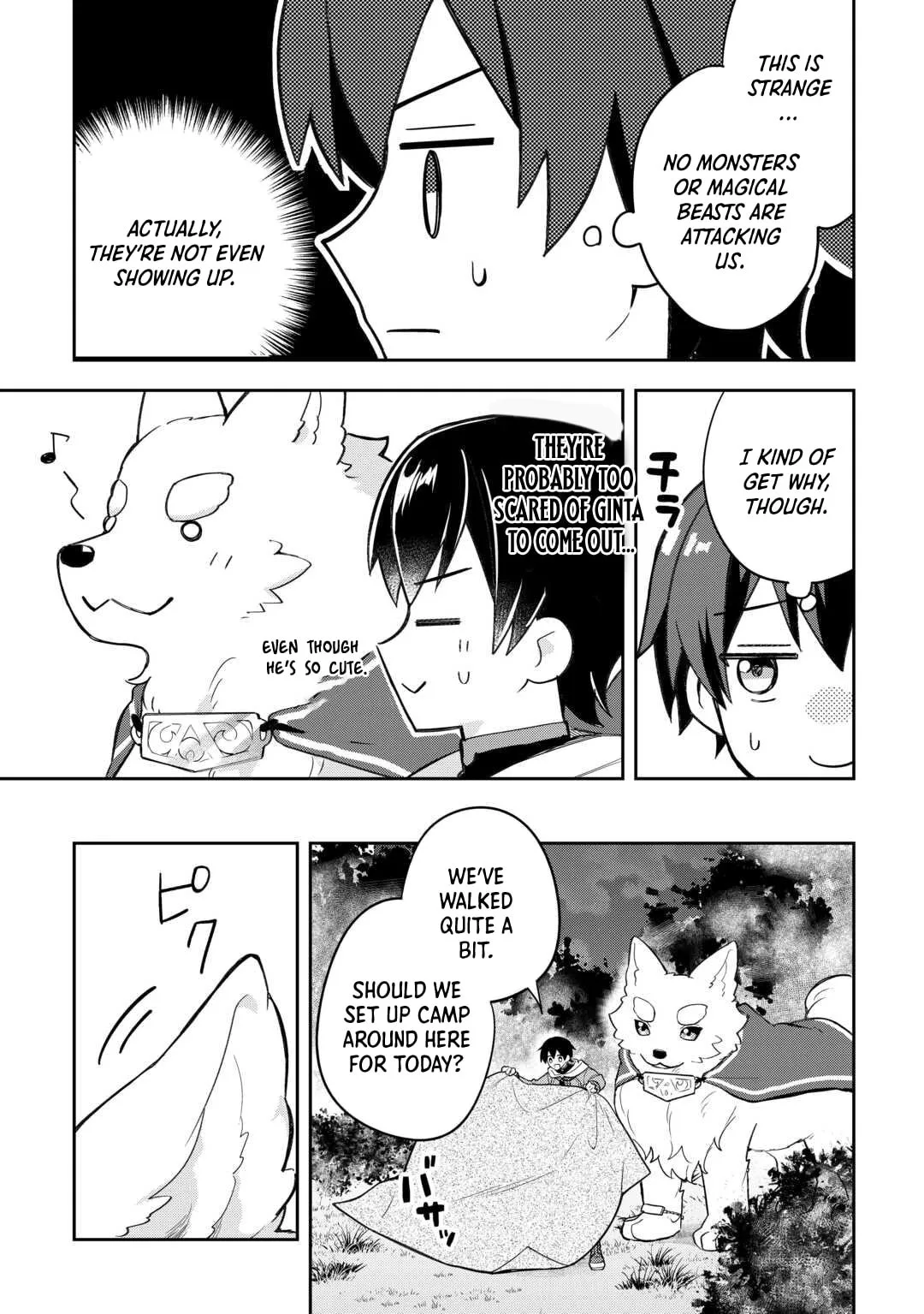 The Kindhearted Low-Rank Tamer Rules With SSS-Rank Sacred Beasts and Fluffy Overpowering Chapter 5 page 7