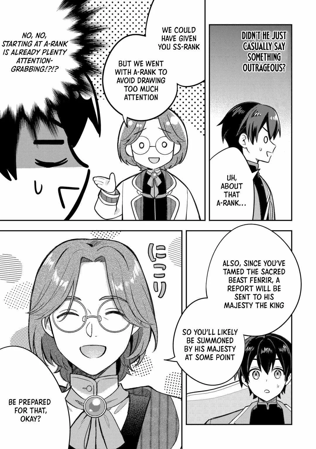 The Kindhearted Low-Rank Tamer Rules With SSS-Rank Sacred Beasts and Fluffy Overpowering Chapter 3 page 24