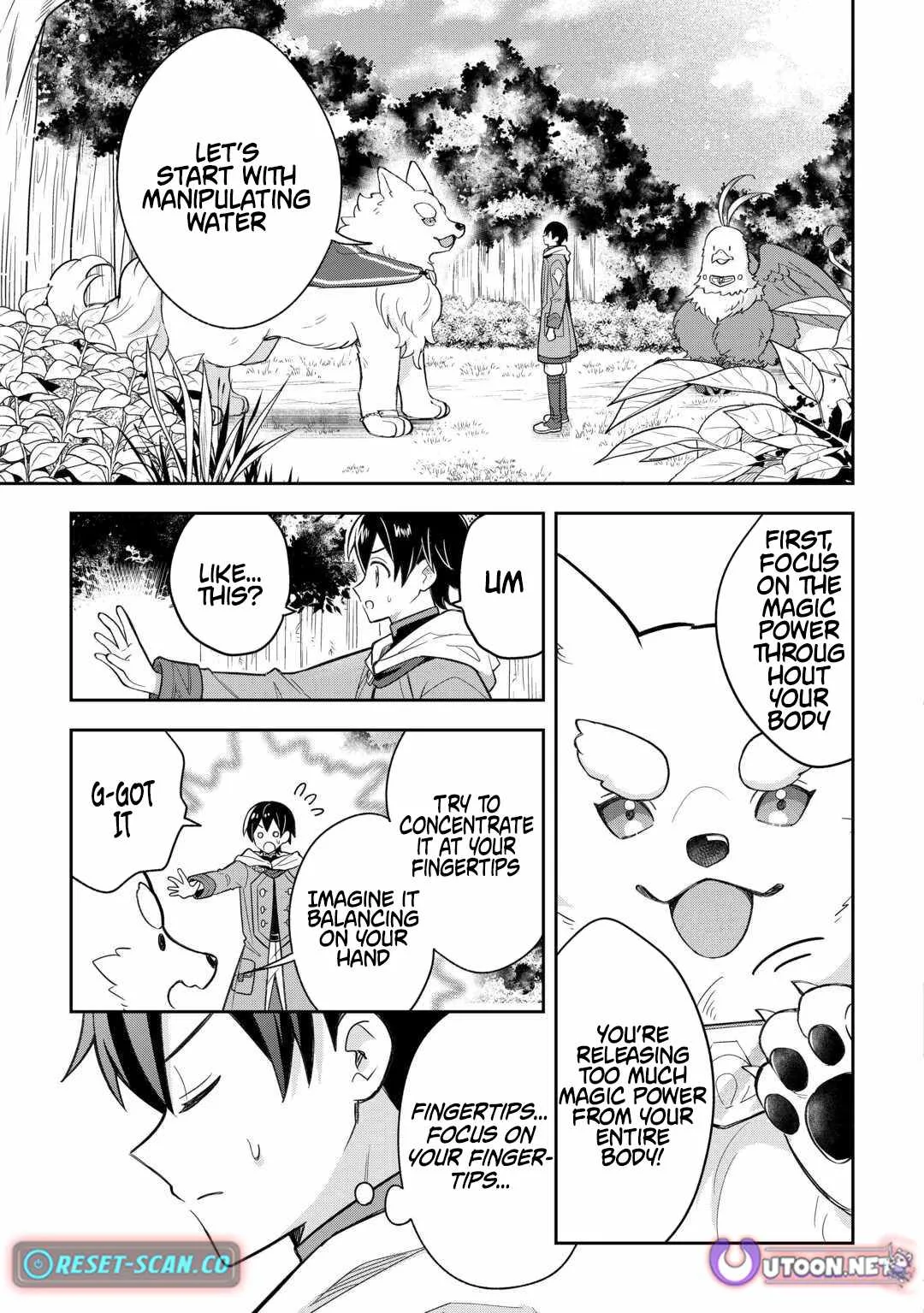 The Kindhearted Low-Rank Tamer Rules With SSS-Rank Sacred Beasts and Fluffy Overpowering Chapter 7 page 5