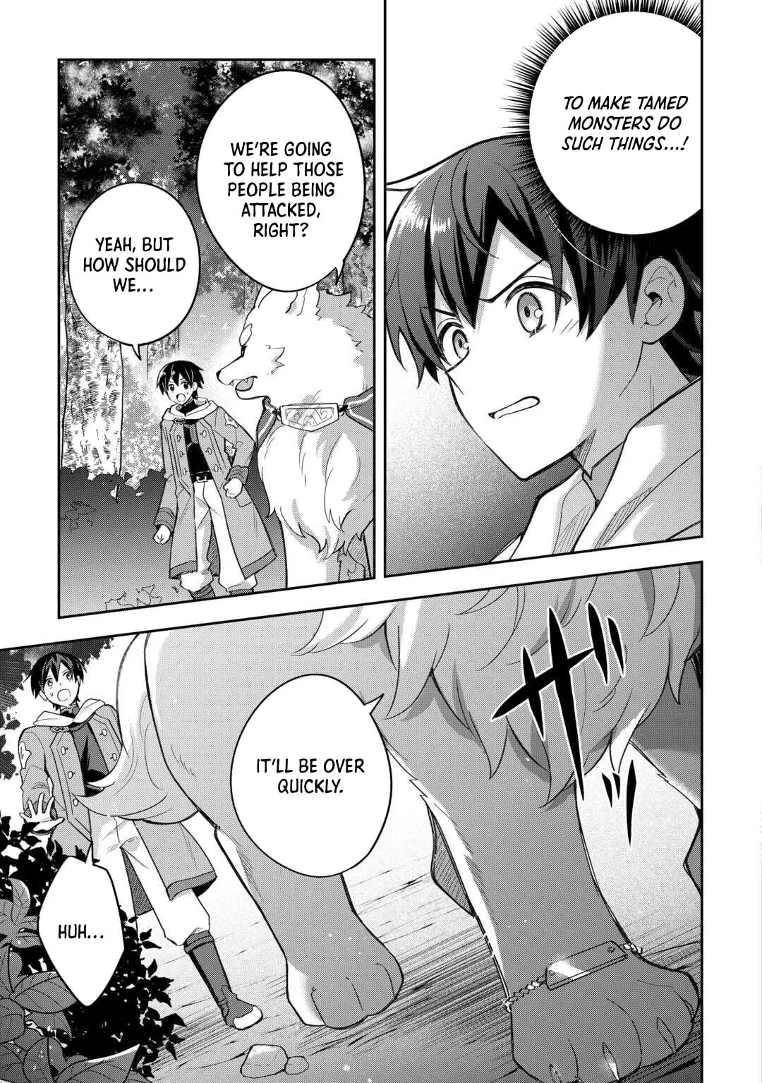 The Kindhearted Low-Rank Tamer Rules With SSS-Rank Sacred Beasts and Fluffy Overpowering Chapter 5 page 11