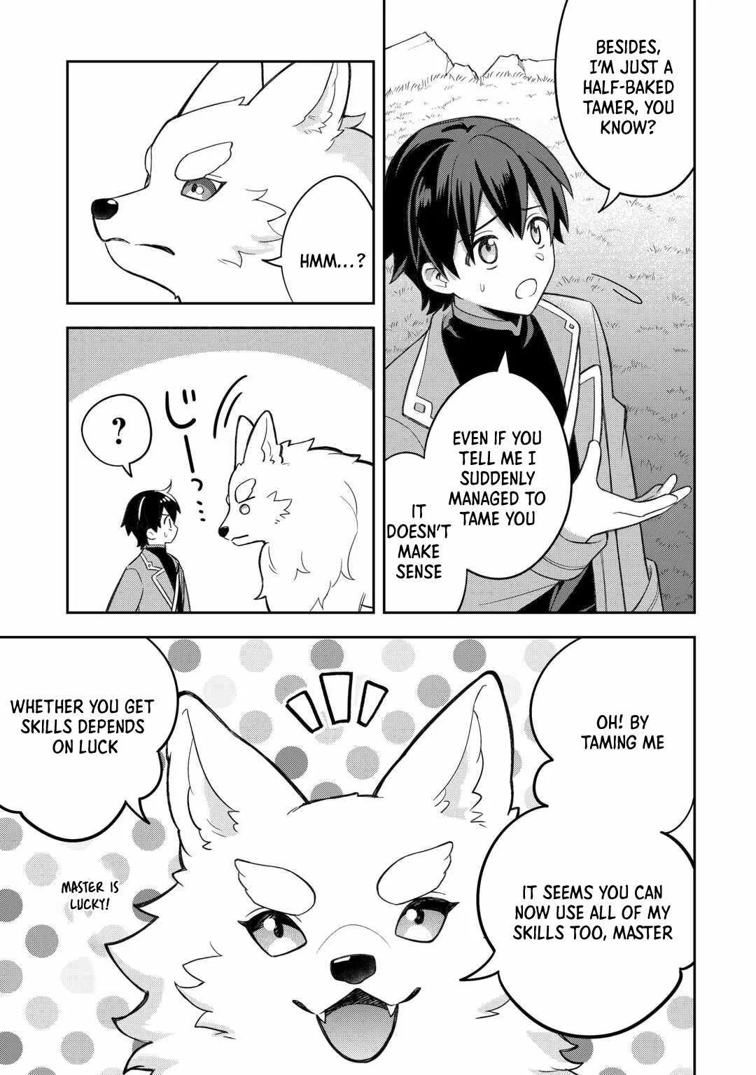 The Kindhearted Low-Rank Tamer Rules With SSS-Rank Sacred Beasts and Fluffy Overpowering Chapter 2 page 8