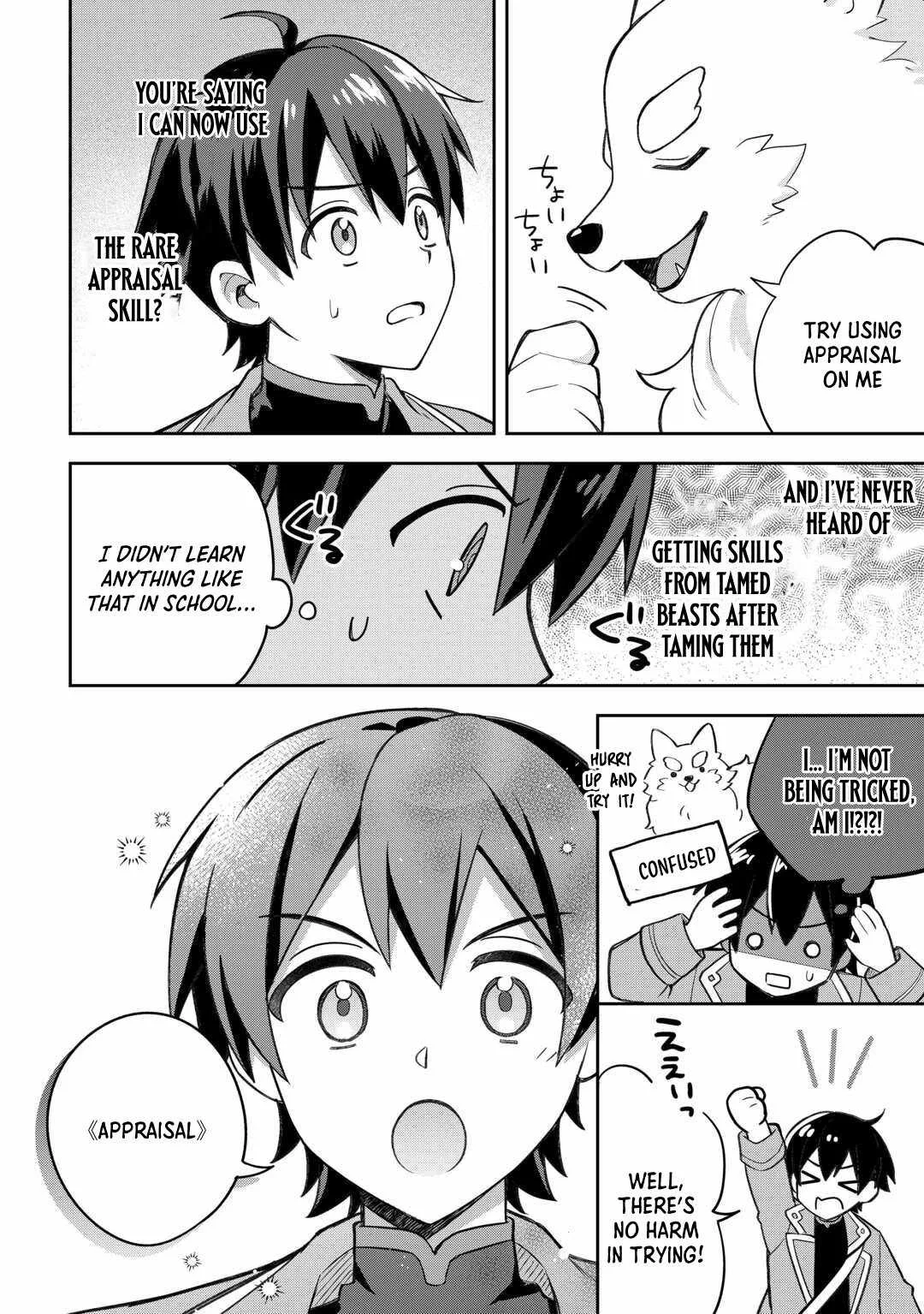 The Kindhearted Low-Rank Tamer Rules With SSS-Rank Sacred Beasts and Fluffy Overpowering Chapter 2 page 9