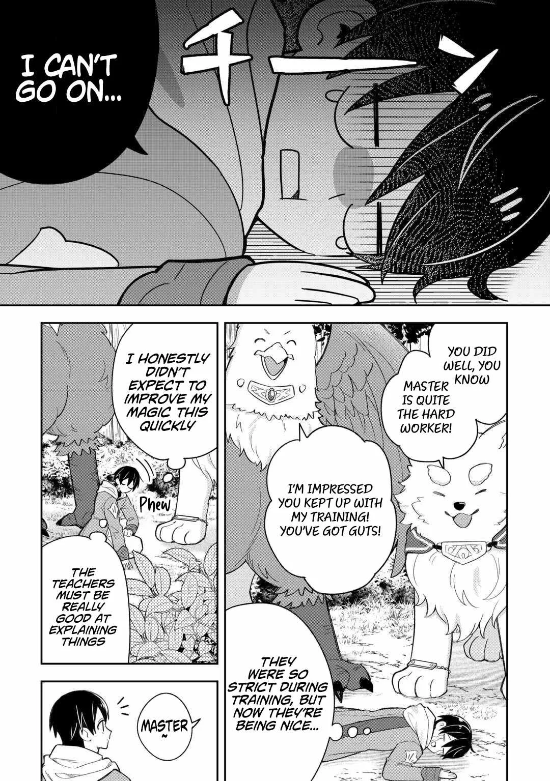 The Kindhearted Low-Rank Tamer Rules With SSS-Rank Sacred Beasts and Fluffy Overpowering Chapter 7 page 17