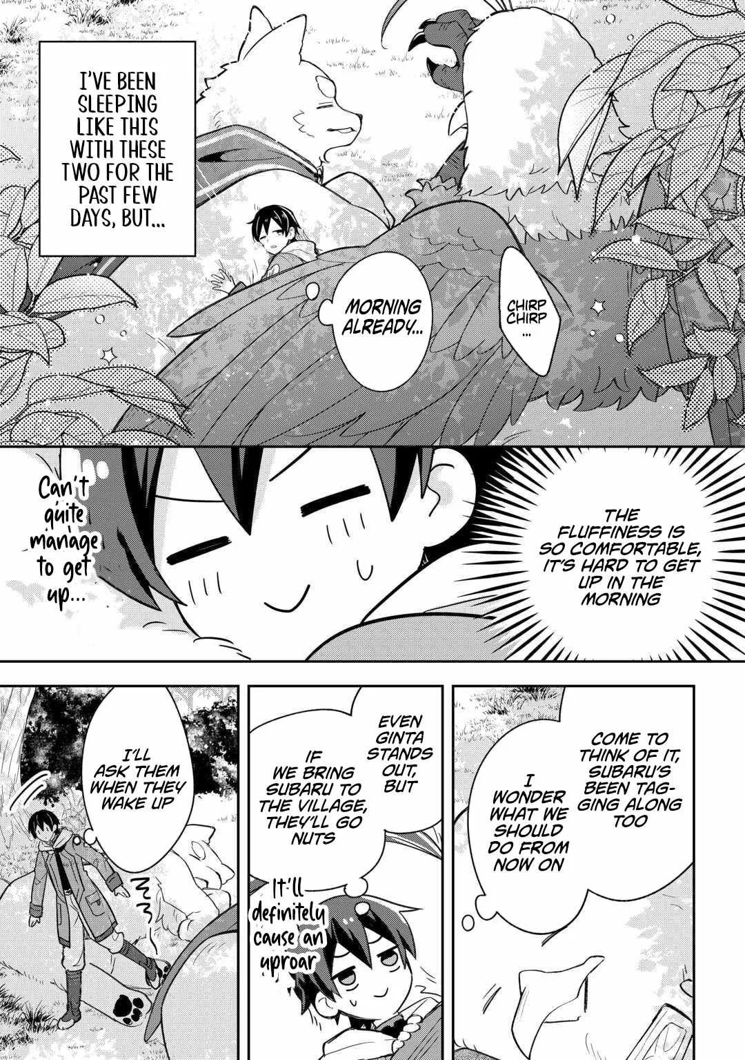 The Kindhearted Low-Rank Tamer Rules With SSS-Rank Sacred Beasts and Fluffy Overpowering Chapter 7 page 21