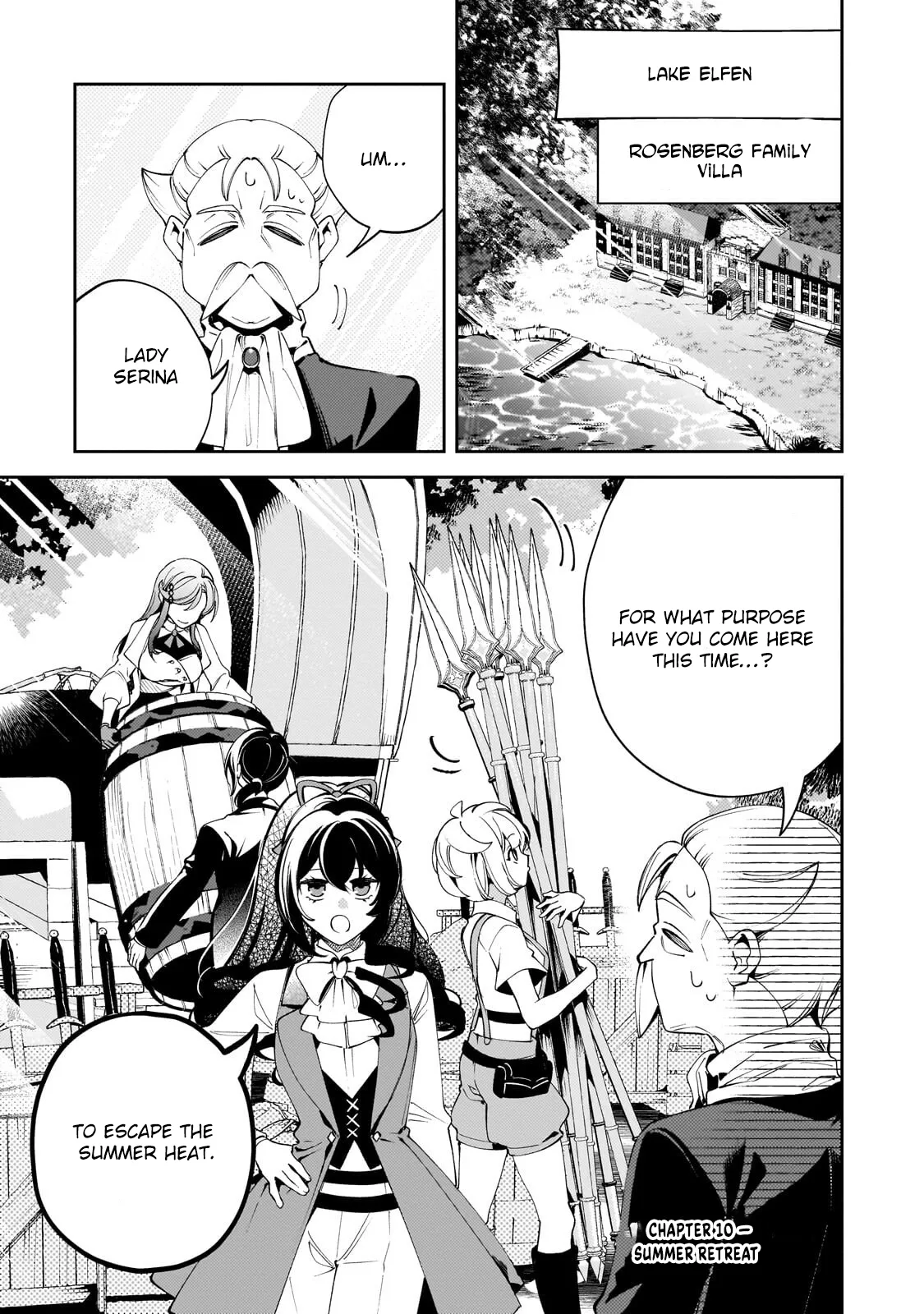 The Villainess of Evil and the Twelve Eyes Chapter 10 page 1