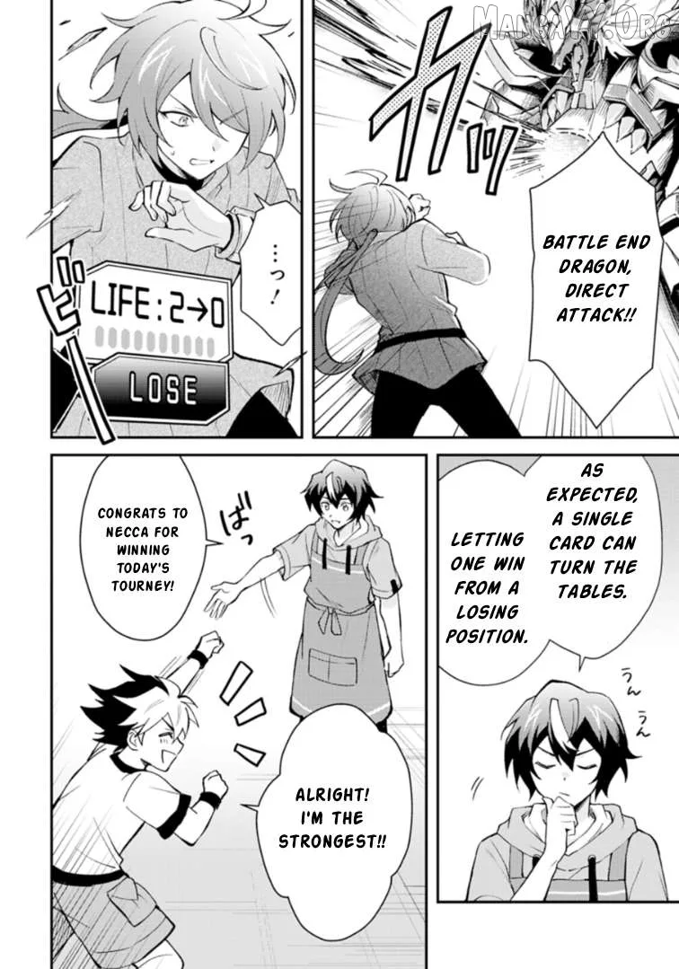 Card Game de Sekai ga Horobu Sekai ni Tensei Shite Card Shop o Kaiten Shitara, Shuui kara Zensaku Shujinkou da to Omowareteiru Chapter 1 page 13