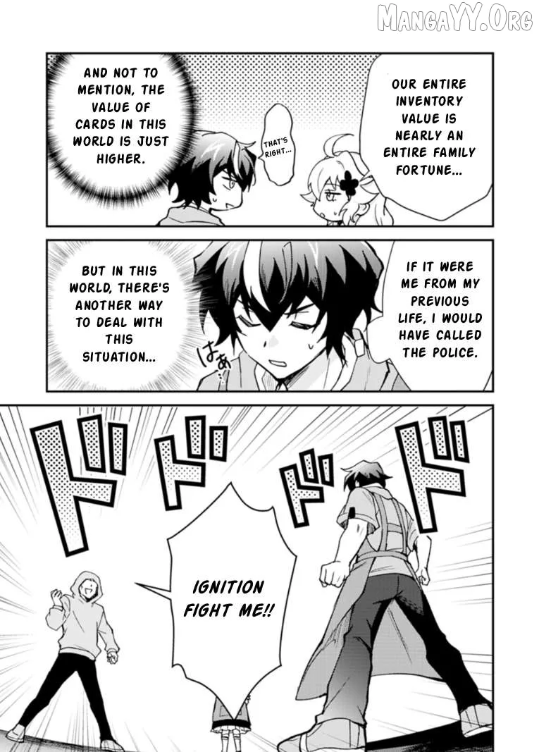 Card Game de Sekai ga Horobu Sekai ni Tensei Shite Card Shop o Kaiten Shitara, Shuui kara Zensaku Shujinkou da to Omowareteiru Chapter 1 page 26