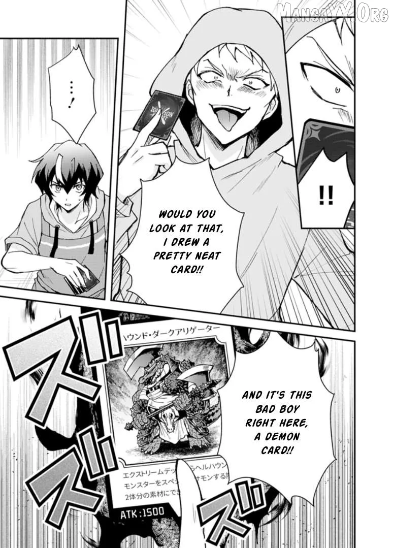 Card Game de Sekai ga Horobu Sekai ni Tensei Shite Card Shop o Kaiten Shitara, Shuui kara Zensaku Shujinkou da to Omowareteiru Chapter 1 page 32