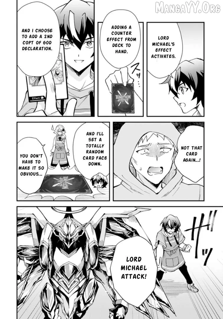 Card Game de Sekai ga Horobu Sekai ni Tensei Shite Card Shop o Kaiten Shitara, Shuui kara Zensaku Shujinkou da to Omowareteiru Chapter 1 page 42