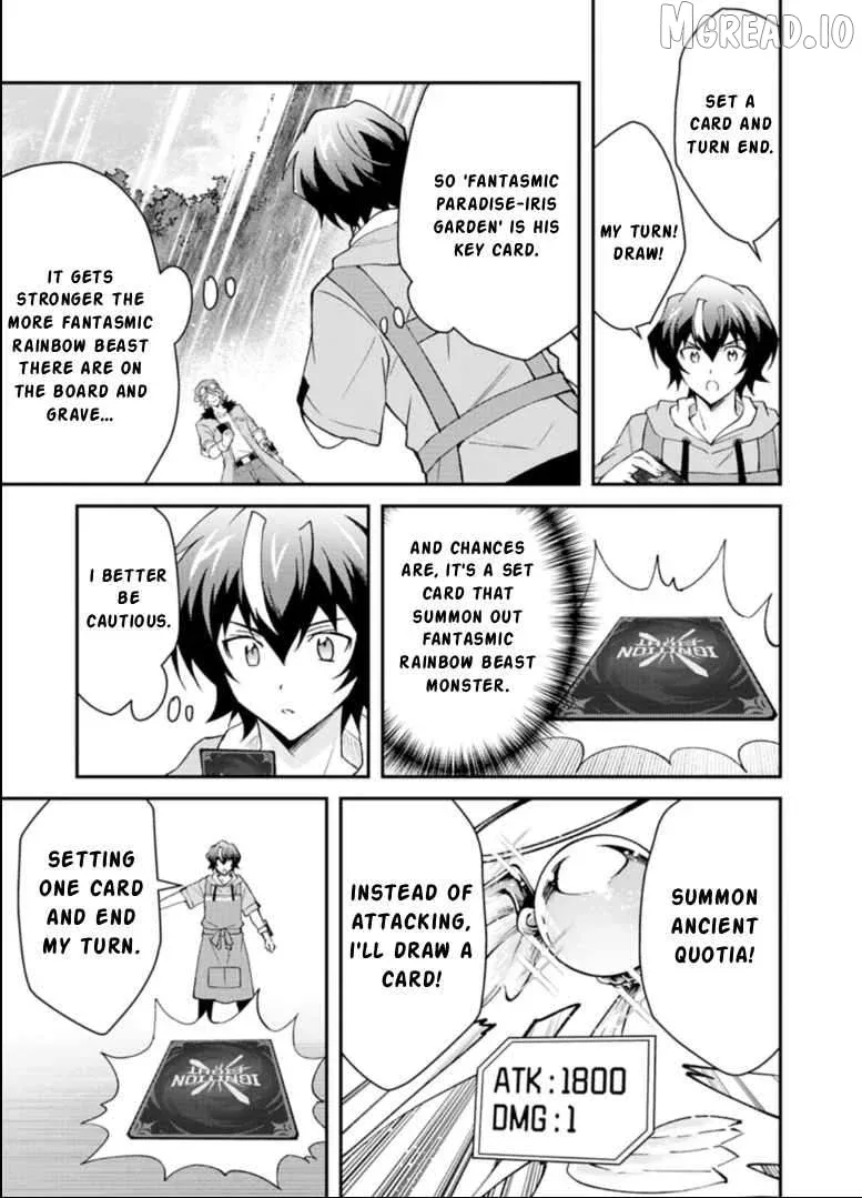Card Game de Sekai ga Horobu Sekai ni Tensei Shite Card Shop o Kaiten Shitara, Shuui kara Zensaku Shujinkou da to Omowareteiru Chapter 3.1 page 7