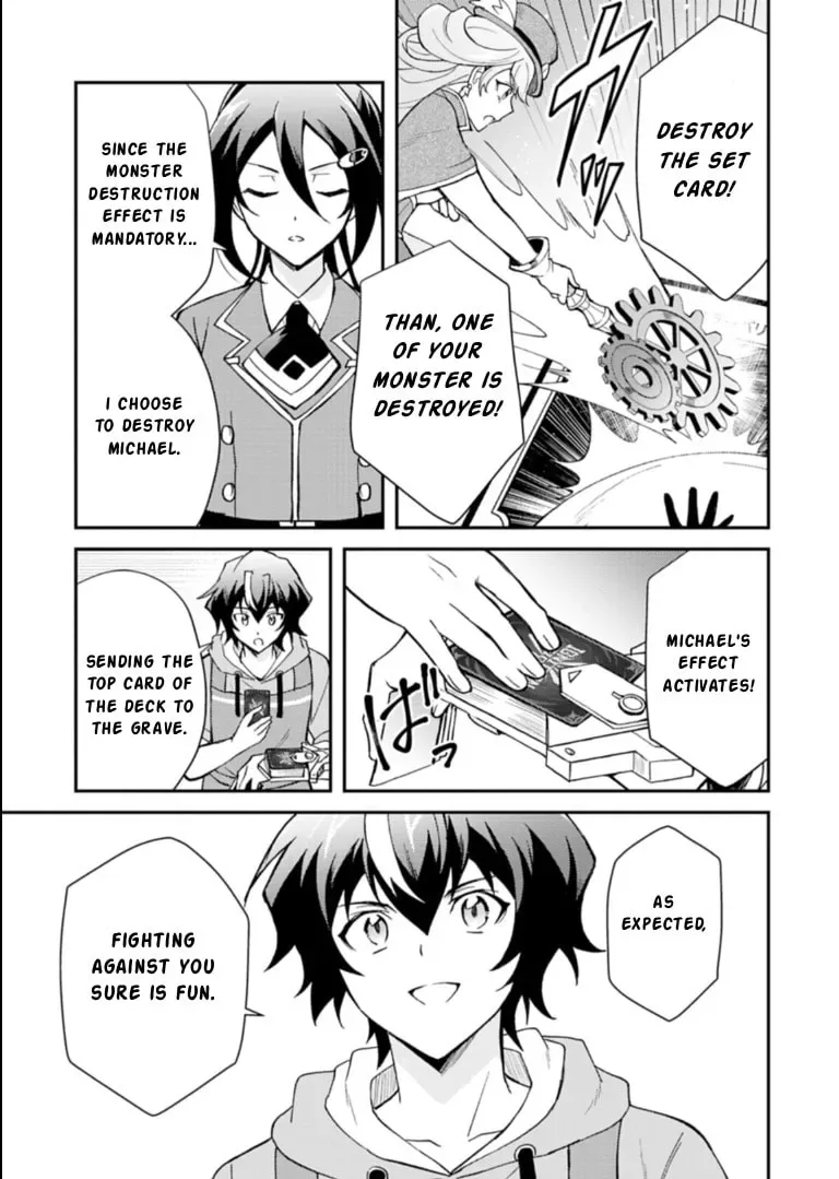 Card Game de Sekai ga Horobu Sekai ni Tensei Shite Card Shop o Kaiten Shitara, Shuui kara Zensaku Shujinkou da to Omowareteiru Chapter 2.2 page 9