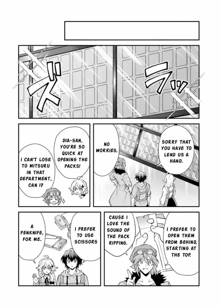 Card Game de Sekai ga Horobu Sekai ni Tensei Shite Card Shop o Kaiten Shitara, Shuui kara Zensaku Shujinkou da to Omowareteiru Chapter 4.1 page 5