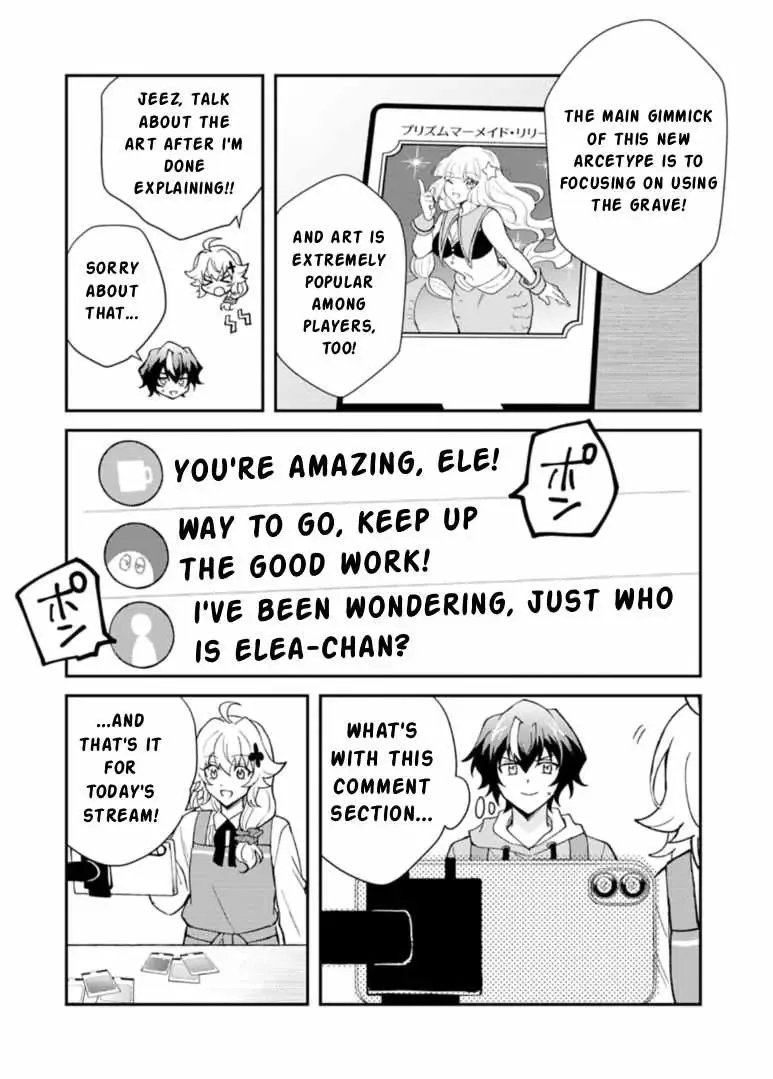 Card Game de Sekai ga Horobu Sekai ni Tensei Shite Card Shop o Kaiten Shitara, Shuui kara Zensaku Shujinkou da to Omowareteiru Chapter 4.1 page 9