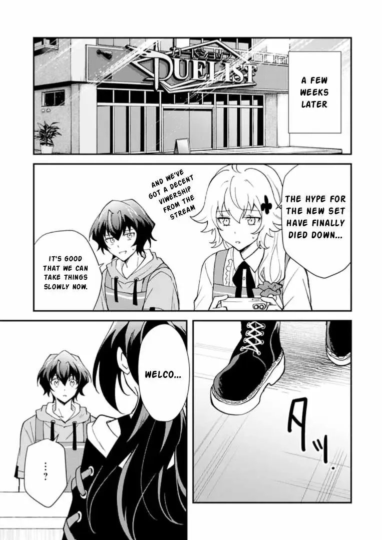 Card Game de Sekai ga Horobu Sekai ni Tensei Shite Card Shop o Kaiten Shitara, Shuui kara Zensaku Shujinkou da to Omowareteiru Chapter 4.2 page 11