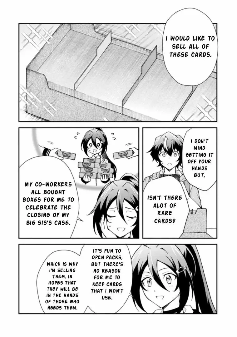 Card Game de Sekai ga Horobu Sekai ni Tensei Shite Card Shop o Kaiten Shitara, Shuui kara Zensaku Shujinkou da to Omowareteiru Chapter 5.1 page 4