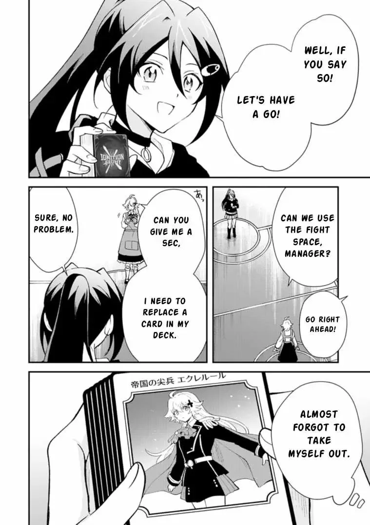 Card Game de Sekai ga Horobu Sekai ni Tensei Shite Card Shop o Kaiten Shitara, Shuui kara Zensaku Shujinkou da to Omowareteiru Chapter 5.1 page 12