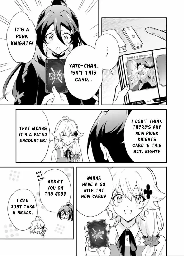 Card Game de Sekai ga Horobu Sekai ni Tensei Shite Card Shop o Kaiten Shitara, Shuui kara Zensaku Shujinkou da to Omowareteiru Chapter 5.1 page 11