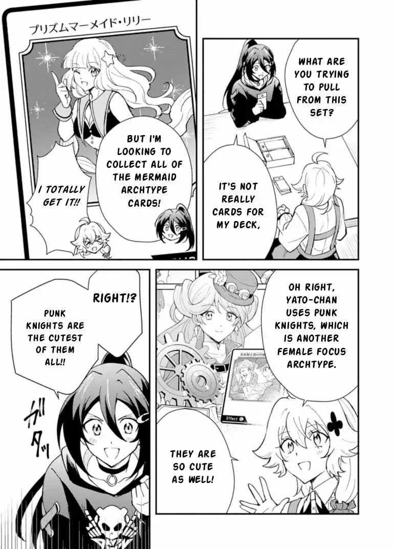 Card Game de Sekai ga Horobu Sekai ni Tensei Shite Card Shop o Kaiten Shitara, Shuui kara Zensaku Shujinkou da to Omowareteiru Chapter 5.1 page 9