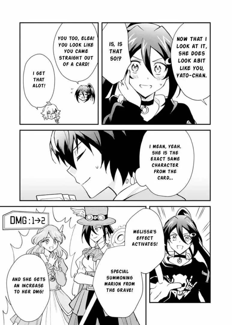 Card Game de Sekai ga Horobu Sekai ni Tensei Shite Card Shop o Kaiten Shitara, Shuui kara Zensaku Shujinkou da to Omowareteiru Chapter 5.2 page 5