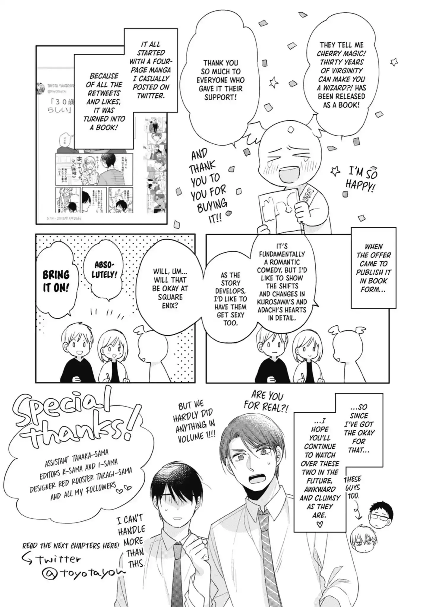Cherry Magic! Thirty Years of Virginity Can Make You a Wizard?! Chapter 5.4 page 8