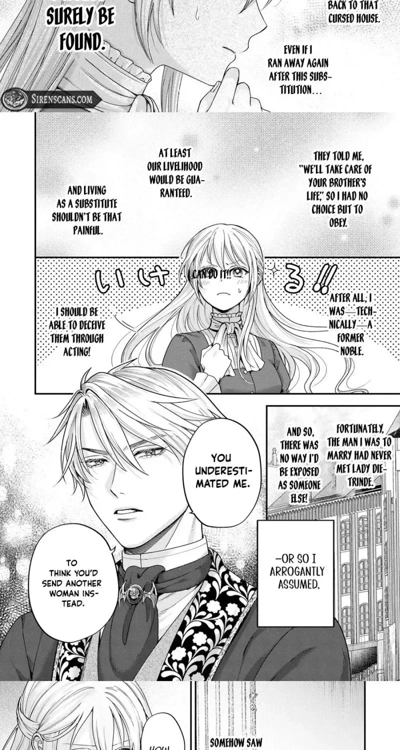 Anata no Chouhi de Kamawanai - Kishi Reijou wa Kyuuketsu Koushaku ni Dekiaisareru Chapter 1 page 6