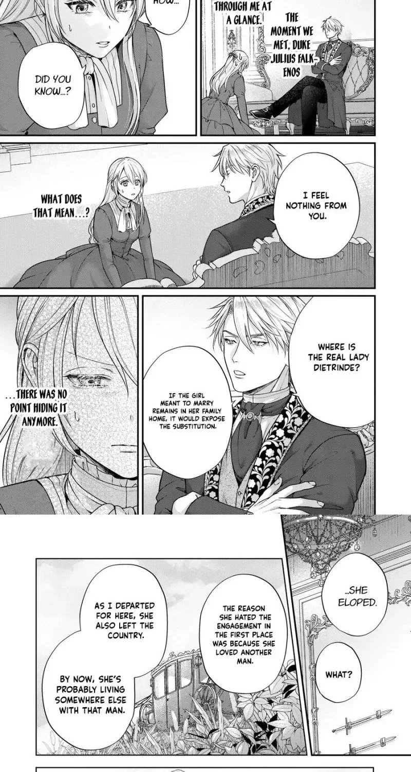 Anata no Chouhi de Kamawanai - Kishi Reijou wa Kyuuketsu Koushaku ni Dekiaisareru Chapter 1 page 7