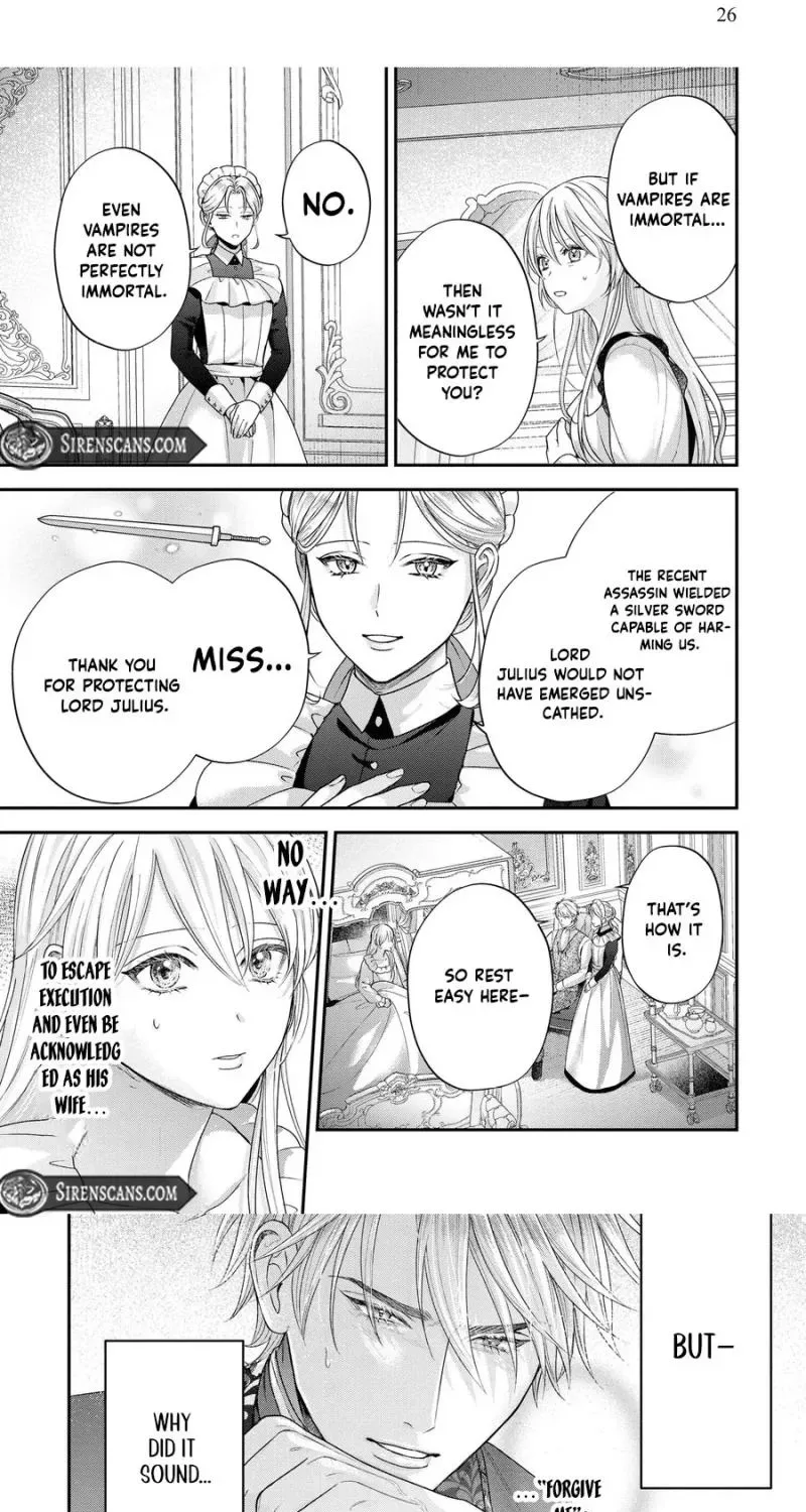 Anata no Chouhi de Kamawanai - Kishi Reijou wa Kyuuketsu Koushaku ni Dekiaisareru Chapter 1 page 22