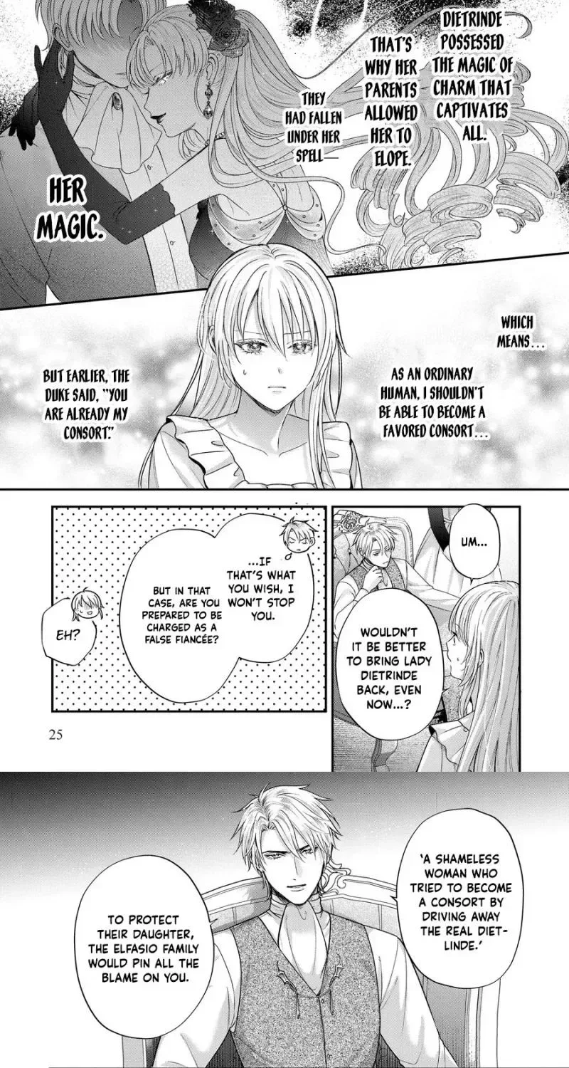 Anata no Chouhi de Kamawanai - Kishi Reijou wa Kyuuketsu Koushaku ni Dekiaisareru Chapter 1 page 20