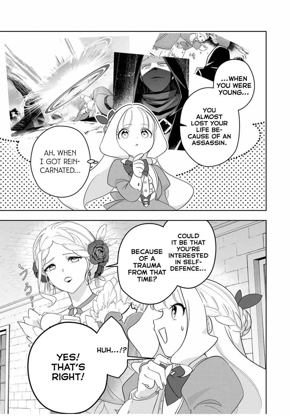 Koujo Tensei: Densetsu no Dai Madoushi (♂), Hime Kishi to Narite Densetsu no Reijou Kishidan o Tsukuri Musou Suru Chapter 1 page 38